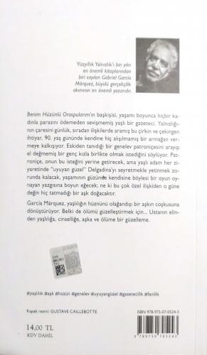 Benim Hüzünlü Orospularım Gabriel Garcia Marquez Can Roman