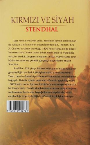 Kırmızı ve Siyah Stendhal Kum Saati