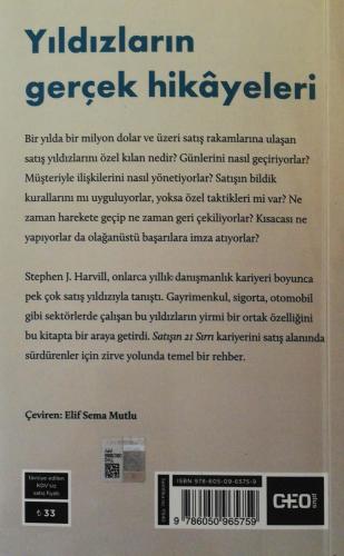 Satışın 21 Sırrı Stephen J. Harvıll Ceo Plus