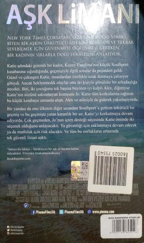 Aşk Limanı Nicholas Sparks Artemis Yayınları