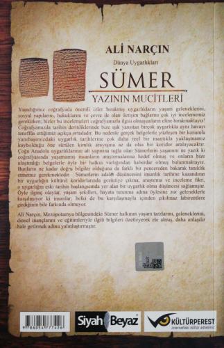 Sümer - Yazının Mucitleri Ali Narçın Siyah Beyaz