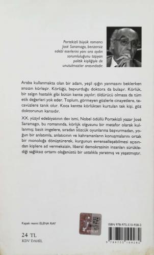 Körlük Jose Saramago Can Yayınları