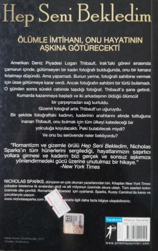 Hep Seni Bekledim Nicholas Sparks Artemis Yayınları