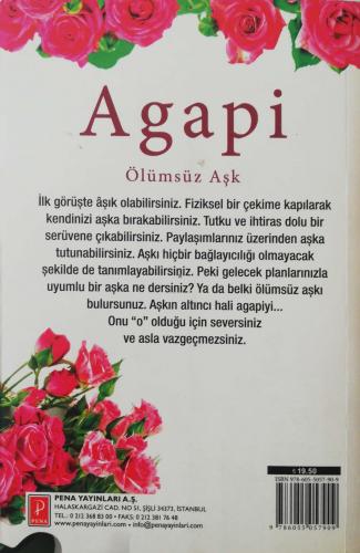 Agapi Ölümsüz Aşk Sarah Jio Pena