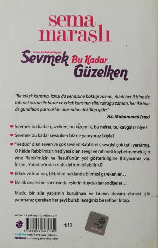 Sevmek Bu Kadar Güzelken Sema Maraşlı Hayat Yayıncılık