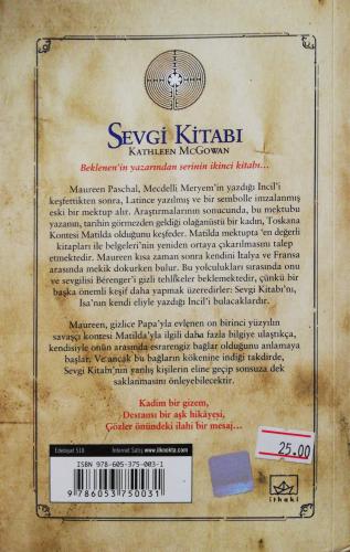 Sevgi Kitabı Kathleen McGowan İthaki Yayınları