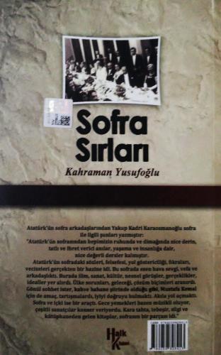 Sofra Sırları / Atatürk’ten Hatıralar 1 Kahraman Yusufoğlu Yılmaz