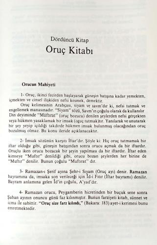 Büyük İslam İlmihali Ömer Nasuhi Bilmen Huzur Yayınevi