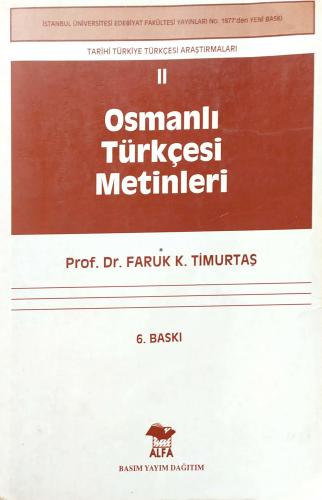 Osmanlı Türkçesi Metinleri 2