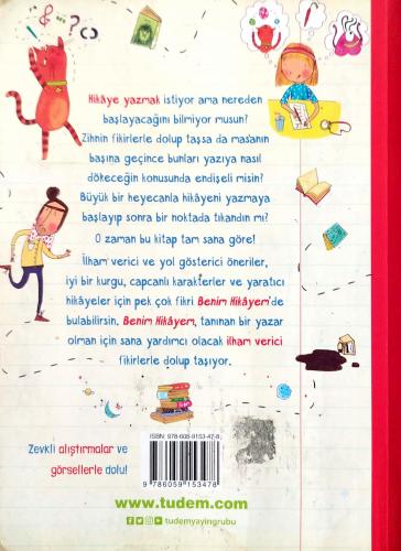 Benim Hikayem Yaratıcı Çocuklar İçin Yazma Rehberi Simon Cheshire Tude