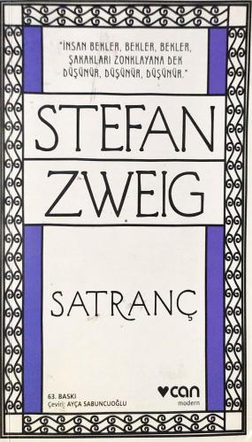 Satranç Stefan Zweig Can Klasik