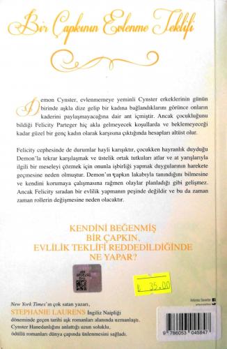 Bir Çapkının Evlenme Teklifi Stephanie Laurens Artemis Yayınları