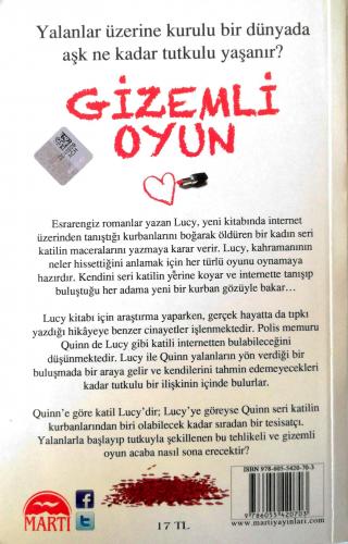 Gizemli Oyun Rachel Gibson Martı Yayınevi