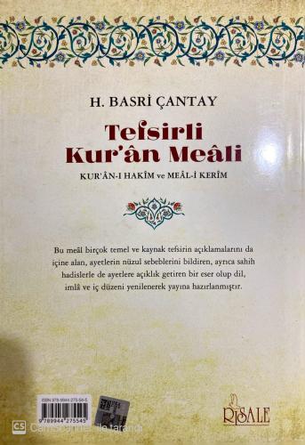 Tefsirli Kur'an Meali Kur'an-ı Hakim ve Meal-i Kerim 3 Cilt (Tam Metin