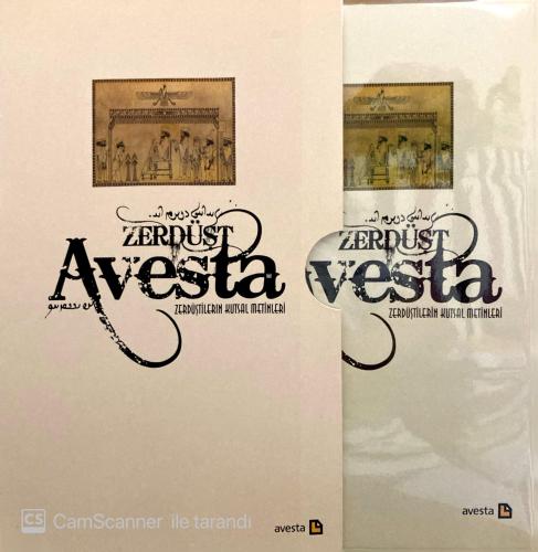 Avesta Zerdüştilerin Kutsal Metinleri ( Kutulu Ciltli Özel Baskı ) Xan