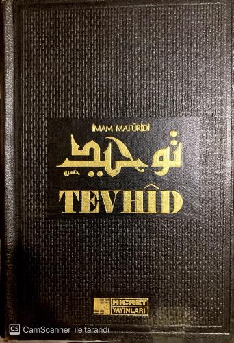 Kitabü't Tevhid İmam Matüridi Hicret Yayınları