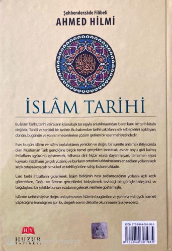 İslam Tarihi 1.Cilt Şehbenderzade Filibeli Ahmed Hilmi Huzur Yayınevi