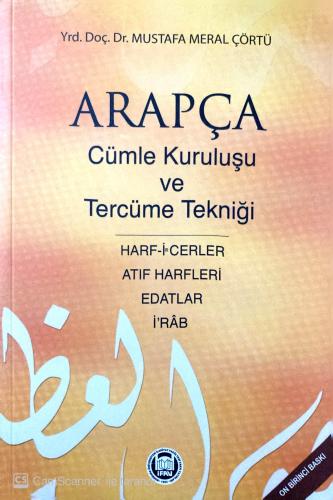 Arapça Cümle Kuruluşu Ve Tercüme Tekniği Mustafa Meral Çörtü Marmara Ü