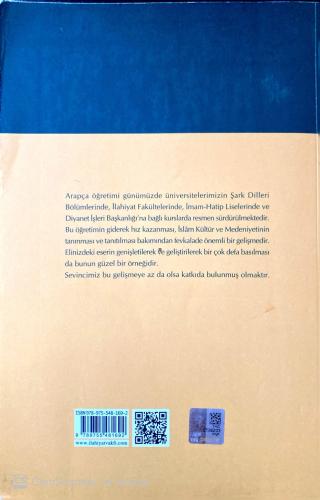 Arapça Dilbilgisi Sarf Mustafa Meral Çörtü Marmara Üniversitesi İlahiy