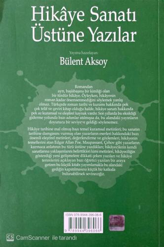 Hikaye Sanatı Üstüne Yazılar Bülent Aksoy Pan Yayıncılık