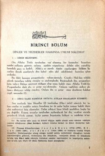 İslam Dini İtikad, İbadet ve Ahlak Ahmet Hamdi Akseki Diyanet İşleri B