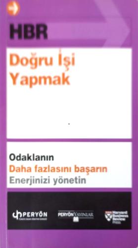 Doğru İşi Yapmak Kolektif Peryön Yayınları