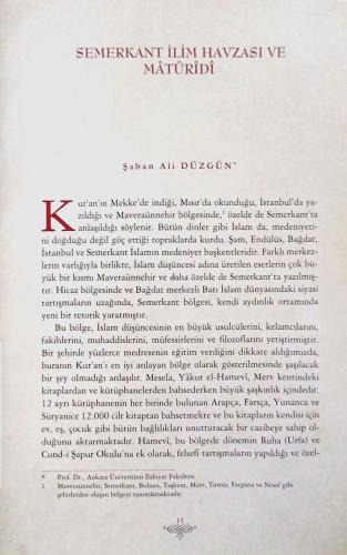 Maturidi'nin Düşünce Dünyası (Deri Ciltli - Kutulu) Prof. Dr. Şaban Al