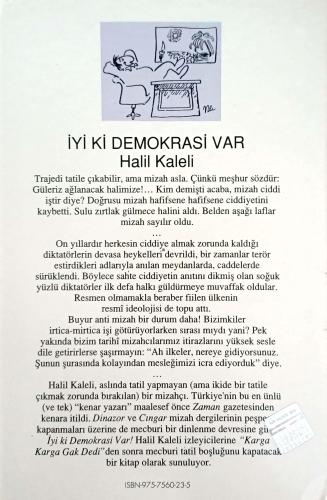 İyi ki Demokrasi Var! Halil Kaleli İnkılap