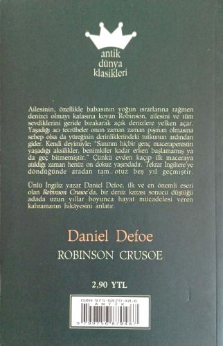 Robinson Crusoe Daniel Defoe Antik