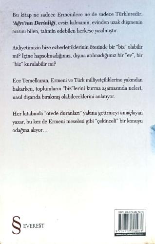 Ağrı'nın Derinliği Ece Temelkuran Everest Yayınları