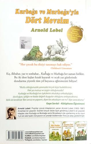 Kurbağa ve Murbağa'yla Dört Mevsim Arnold Lobel Kelime Yayınları