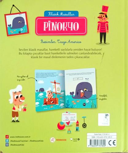 Pinokyo Klasik Masallar Tiago Americo Kidz
