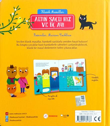 Altın Saçlı Kız ve Üç Ayı Marion Cocklico Kidz