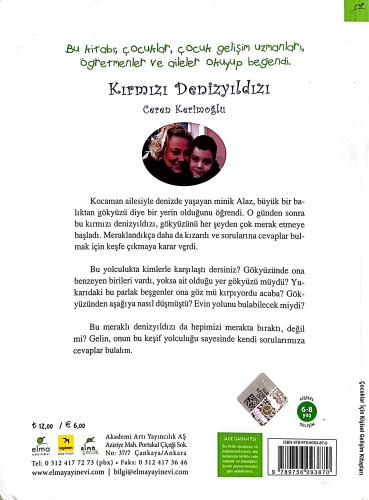 Kırmızı Denizyıldızı Ceren Kerimoğlu Elma Yayınevi