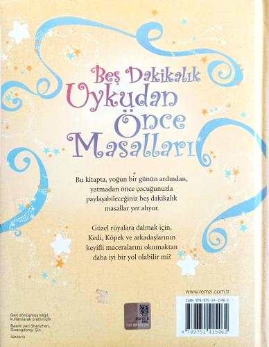 Beş Dakikalık Uykudan Önce Masalları Kollektif Remzi Kitabevi