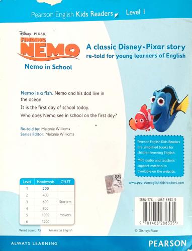 Finding Nemo - Nemo in School Kollektif Pearson