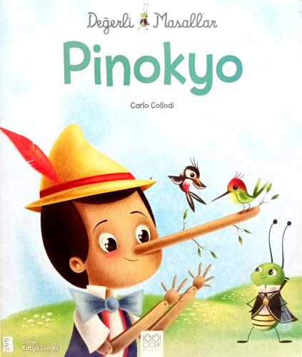 Değerli Masallar-Pinokyo Carlo Collodi 1001 Çiçek Kitaplar