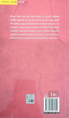 Dünya Tarihi 3. Cilt - Yeniçağ Susan Wise Bauer Say Yayınları