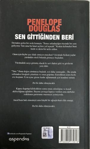 Sen Gittiğinden Beri Penelope Douglas Aspendos Yayıncılık