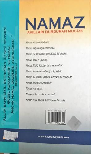 Namaz & Akılları Durduran Mucize Dr. Kerim Buladı Kayıhan Yayınları