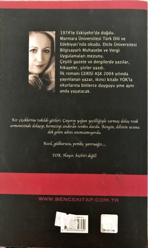 Yok & Bilinmezliğin Gölgesinde Varoluş Şenay Akdemir Bence Kitap