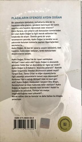 Plazaların Efendisi Aydın Doğan Bir Medya İmparatorunun Öyküsü Emin Ka