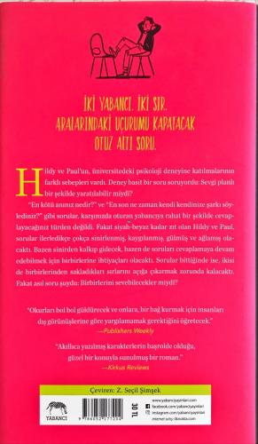 Sen, Ben ve 36 Soru (ciltli) Vicki Grant Yabancı
