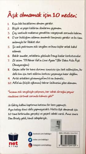 Aşık Olmamak İçin 10 Neden Linda Green Net Kitap