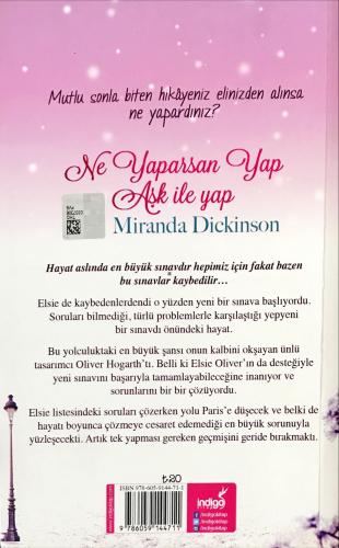 Ne Yaparsan Yap Aşk İle Yap Miranda Dickinson indigo Kitap