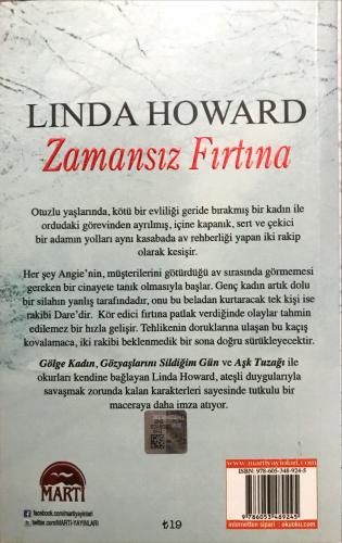 Zamansız Fırtına Linda Howard Martı Yayınevi