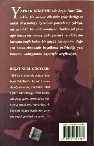 Yaprak Dökümü Reşat Nuri Güntekin İNKILAP