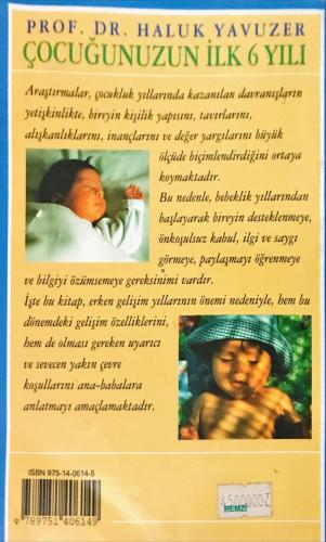 Çocuğunuzun İlk 6 Yılı Prof.Dr.Haluk Yavuzer Remzi Kitabevi