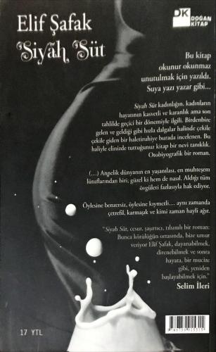 Siyah Süt Elif Şafak Doğan Kitap