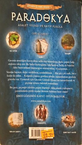 Paradokya & Adalet Yıldızı ve Kayıp Pusula Cem Gülbent Timaş Yayınları